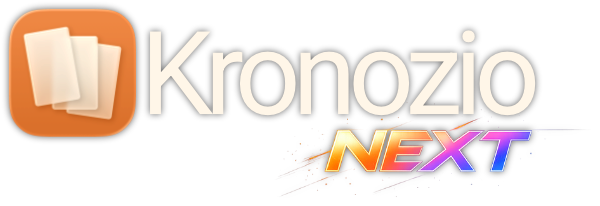 Kronozio NEXT logo